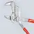 Szczypce-klucz 125 mm - 400 mm Knipex